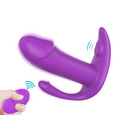 Imagem de Massageador com Estimulador de Clitóris Recarregável - Didi - S-Hande - Sexshop