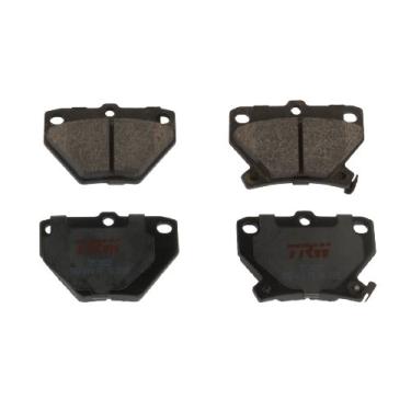 Imagem de TRW Conjunto de pastilhas de freio de disco TPC0823 para Toyota Corolla: 2005-2006 e outras aplicações Traseiro, preto
