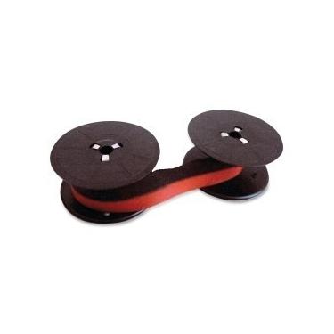 Imagem de Pacote de três fitas de calculadora Sharp EL-2630PIII, preto e vermelho, compatível com Swartz Ink