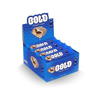 Imagem de BOLD Snacks Cookies & Cream (Caixa com 12 unidades)
