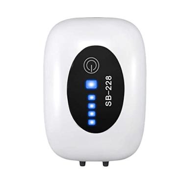 Imagem de Ioensy Bomba de ar de USB, aerador silencioso para tanque de peixes, mangueira compacta borbulhante pequena, bomba de ar de tanque de peixes de, Furo duplo