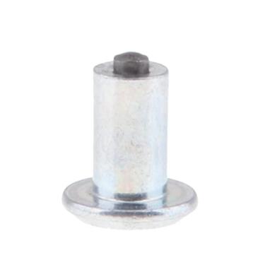 Imagem de Gazechimp 100 x 11 mm pneu antiderrapante parafuso plano parafuso roda pneu prego neve prego pneu spikes
