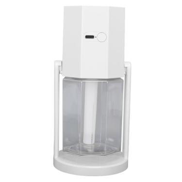 Imagem de Umidificador de Mesa Usb, Design de Cabeça Balançando Névoa Fina Portátil Mini Umidificador Hidratante Silencioso para Casa e Escritório (Branco)