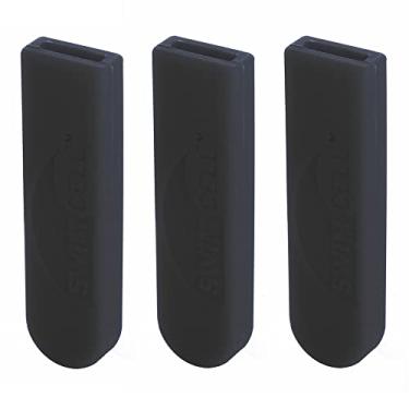 Imagem de SwimCell Capa de lâmina de chave - Protetor de bainha de silicone para chaves de carro, bicicleta ou casa. Manga anti-arranhões. Corte para ajustar. 1-2 teclas
