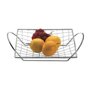 Imagem de Fruteira de mesa com alça Utimil 35x43x13cm cromado