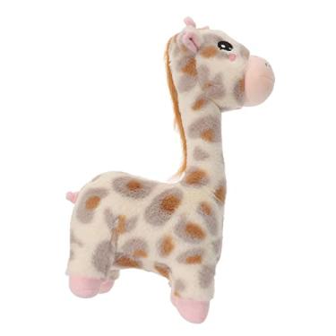 Imagem de Toyvian Boneca Girafa Brinquedo Para Dormir Brinquedo Infantil Girafa Bicho De Pelúcia Kawaii Estatueta De Girafa Travesseiro Animal Travesseiro Infantil Pp Algodão Bebê Selvagem Estátua