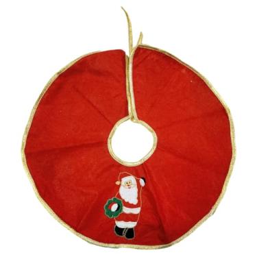 Imagem de Base Para Árvore De Natal 40cm Com Papai Noel Bordado