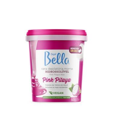 Imagem de Depil Bella - Cera Depilatória Morna Hidrossolúvel Vegana Pink Pitaya 600g
