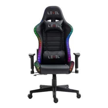 Imagem de Cadeira Gamer Level com Iluminação RGB LV-C06BN-RGB