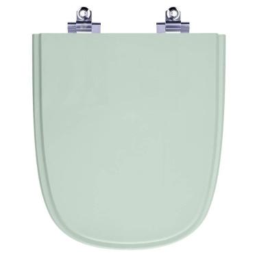 Imagem de Assento Sanitário Com Amortecedor Ibiza Verde Água Cidamar
