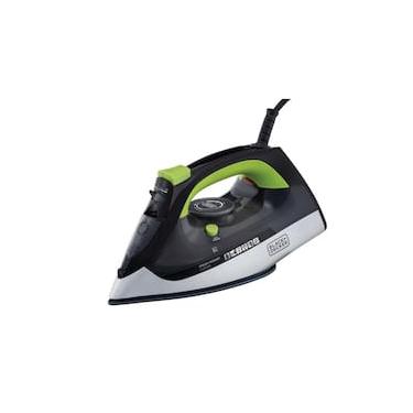 Imagem de Ferro de Passar Roupa Black Decker, FX2700, com Vaporizador, Sistema Antigotejamento, Preto, Verde e Branco