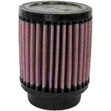 Imagem de Filtro de ar universal com braçadeira K&N: alto desempenho, premium, lavável, filtro de motor de substituição: Diâmetro da flangea: 6,35 cm, Altura do filtro: 10,16 cm, Comprimento da flange: 1,27 cm, Forma: redondo, RD-0700