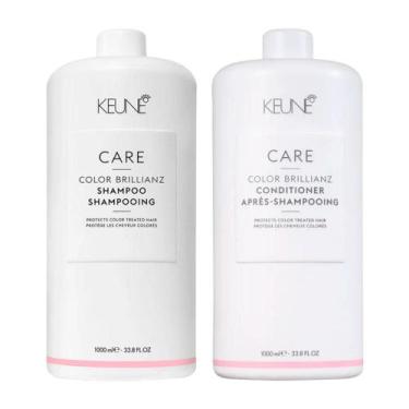 Imagem de Kit Keune Color Brillianz Shampoo 1000ml, Condicionador 1000ml - Keune