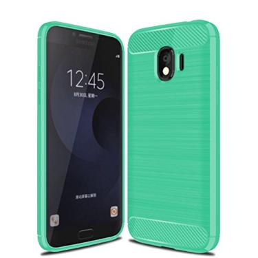 Imagem de Capa para Samsung Galaxy J2 Pro 2018, capa de material de fibra de carbono, macia, antiderrapante, antiimpressões digitais, capa totalmente protetora para Samsung Galaxy J2 Pro 2018