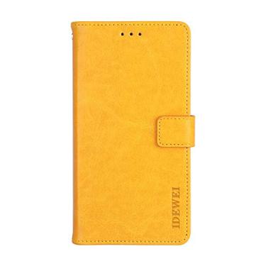 Imagem de Capa para Meizu M6S, capa flip de couro PU de para Meizu M6S, capa de proteção de telefone estilo empresarial, capa com [compartimentos para dinheiro e cartão]