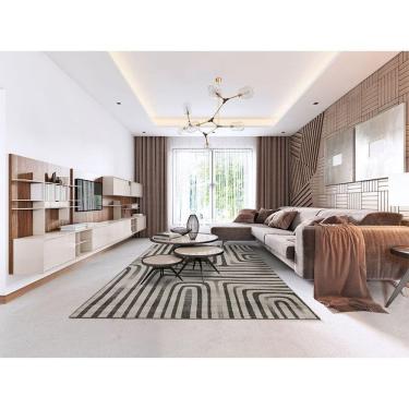 Imagem de Tapete 200x290cm First Class Tapetes São Carlos Zebrado