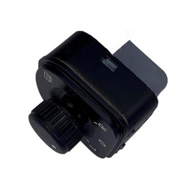Imagem de IKUESM Compatível com Volkswagen VW EOS Golf Jetta Passat Rabbit Tiguan Espelho retrovisor elétrico Botão de controle do interruptor 1K0959565K Acessórios para carro