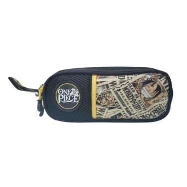 Imagem de Estojo Escolar One Piece Estampado Duplo