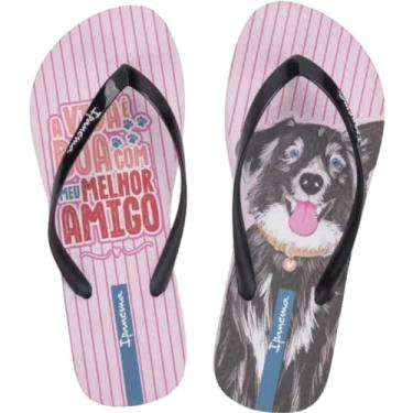 Imagem de Chinelo Dedo Feminino Dia a Dia Praia Passeio Pets Lovers Ipanema 27005