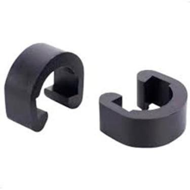 Imagem de Clips Presilhas De Fixação No Quadro Bike BIcicletas MTB Moutain Bike FIxa Prende Segura Conduites Feito Em Aluminio Cor Preto