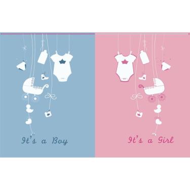 Imagem de Fundo Fotográfico Em Tecido Chá De Revelação 2,60X1,50