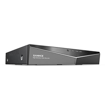 Imagem de SANNCE Gravador DVR AHD1080P de 16 canais com função de alerta de e-mail e detecção de movimento, sem HDD e câmera incluídos