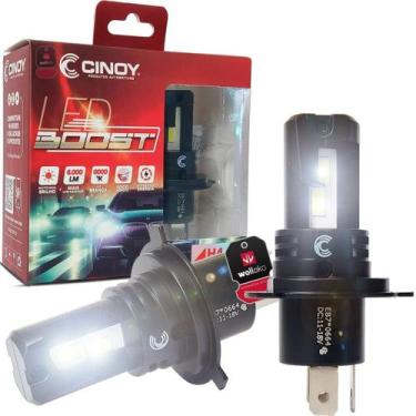 Imagem de Lâmpada Super Led Mini Cinoy Boost 6000k H4 60W 6000Lm 