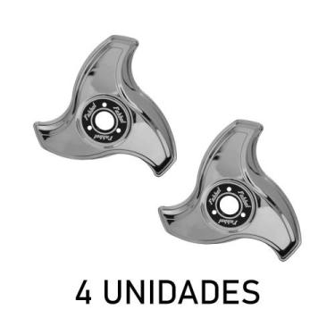 Imagem de Calota Aro 16/17,5 3 Pontas Helicoidal - Lado Esquerdo 4 Un - Fabbof