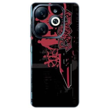 Imagem de Capa Adesivo Skin055 Verso Para Infinix Smart 8 Pro (X6525B) - KawaSki
