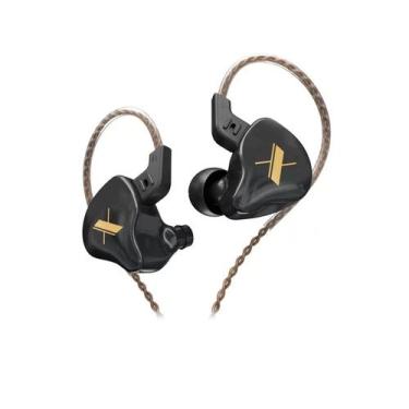Imagem de FONE DE OUVIDO IN-EAR KZ EDX SEM MICROFONE BLACK (Preto)