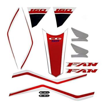 Imagem de Faixa Adesiva Completa Titan 160 Modelo Fan 160 19 - S PARTS