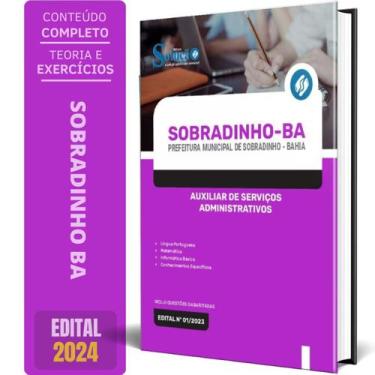 Imagem de Apostila Prefeitura Sobradinho Ba 2024 Auxiliar Serviços - Editora Sol