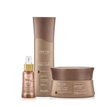 Imagem de Amend Expertise Complete Repair Sh 250ml + Masc 300ml + Millenar Oil M