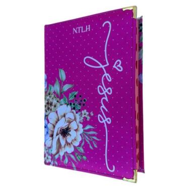 Imagem de Biblia Ntlh Ester sbb - Capa dura acolchoada com índice - central