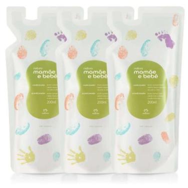 Imagem de Kit Refil Condicionador Mamãe e Bebê - 200ml - Cabelos