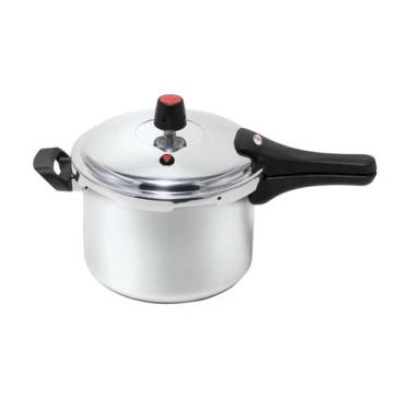 Imagem de Panela de Pressao 4,5 Litros Fechamento Externo - Aluminio Polido Resi