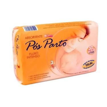 Imagem de kit 2 Absorvente Pós Parto Com Fita Adesiva Karisma 30 Unid