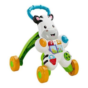 Imagem de Andador Apoiador de Atividades Zebra Fisher Price Dlh48 - Geral, Branc