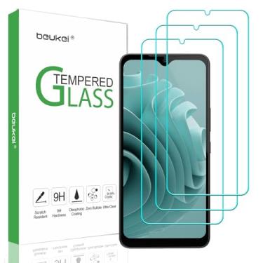 Imagem de beukei (Pacote com 3) Compatível com NUU A23 Plus Protetor de Tela Vidro Temperado, Sensível ao Toque, Compatível com Capas, Dureza 9H