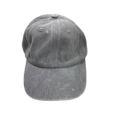 Imagem de Boné Liso Masculino Feminino Unissex Sarja Aba curvada Com Regulagem D