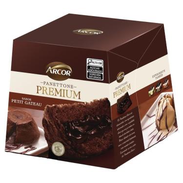 Imagem de Panettone Petit Gateau Recheio Chocolate Arcor Premium 430g