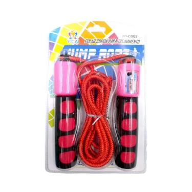 Imagem de Corda De Pular Esportiva Com Contador De Giros 3 metros Regulável NO-C