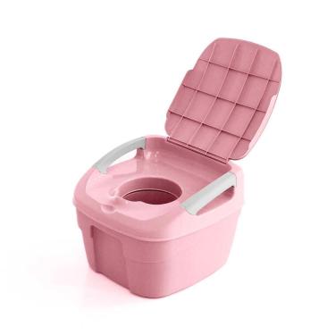 Imagem de Troninho Infantil Redutor Pinico Ploc Rosa Voyage