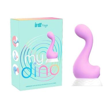 Imagem de Sugador de Clitóris 2 em 1 My Dino  e Estimulador de Ponto G Intt Rosa