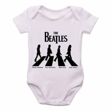 Imagem de body nenê criança roupa bebê Beatles Rua - Empório Dutra, M   ( 2-4 Me