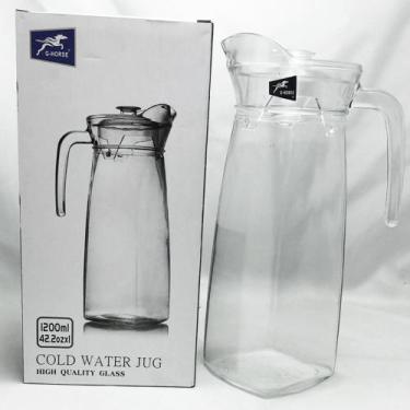 Imagem de Jarra de Vidro Transparente 1200ml - G-HORSE