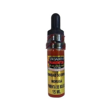 Imagem de Molho De Pimenta Trinidad Scorpion Original Sem Glúten 15 Ml - VICIADO