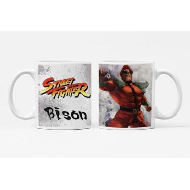 Imagem de Caneca Bison Street Fighter - Like Geek