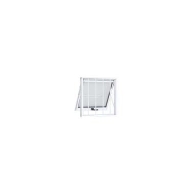 Imagem de Janela aluminio maximo-ar c/grade 60 x 60 x 5.5cm riobras - ULLIAN