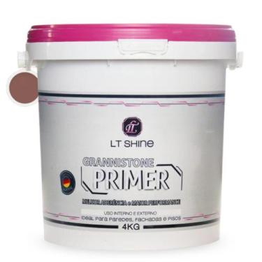 Imagem de Primer Promotor De Aderência Grannistone 4Kg - LT Shiner, Vermelho Nud